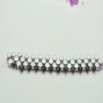 Bracelet Honeycomb et SuperDuo : Etape 18