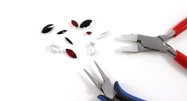 DIY Bracelet en tissu Wax et cristaux PureCrystal : Etape 4