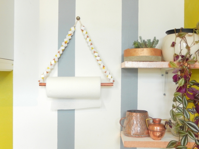 Porte Essuie Tout Perles En Bois Perles Co