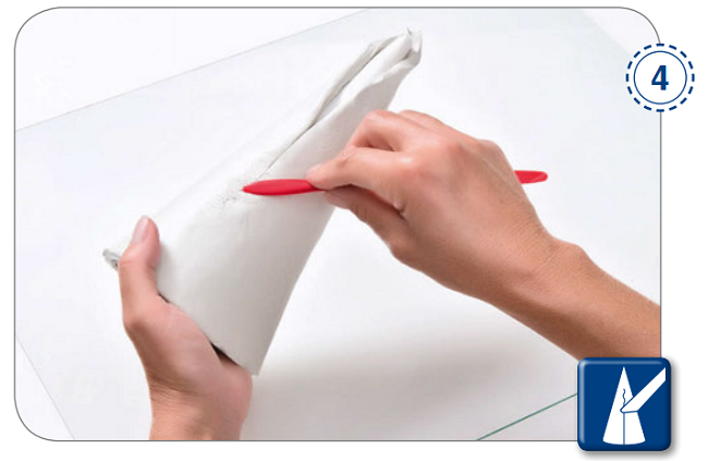 DIY déco noël ange en pâte FIMO Air : Etape 8