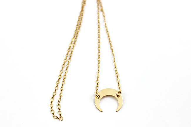 Collier stacking en gold filled (or laminé) : Etape 2