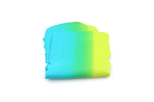 Collier ethnique multicolore en pâte polymère : Etape 2