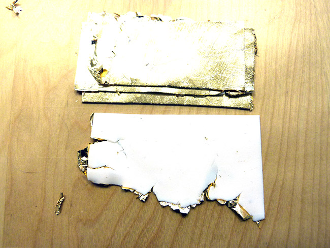 Bague imitation lapis-lazuli en pâte polymère PARDO : Etape 1 Bague imitation lapis-lazuli en pâte polymère PARDO : Etape 1