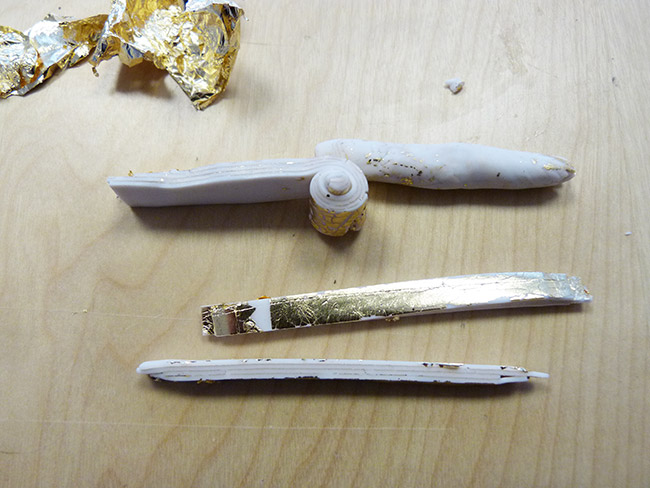 Bague imitation lapis-lazuli en pâte polymère PARDO : Etape 2 Bague imitation lapis-lazuli en pâte polymère PARDO : Etape 2