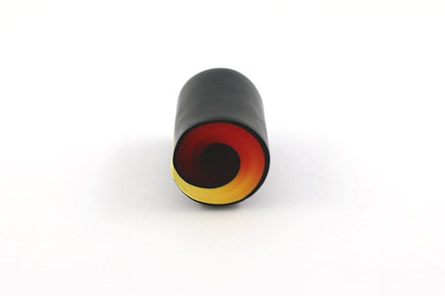 Cane spirale en fimo et collier lentilles : Etape 8 Cane spirale en fimo et collier lentilles : Etape 8