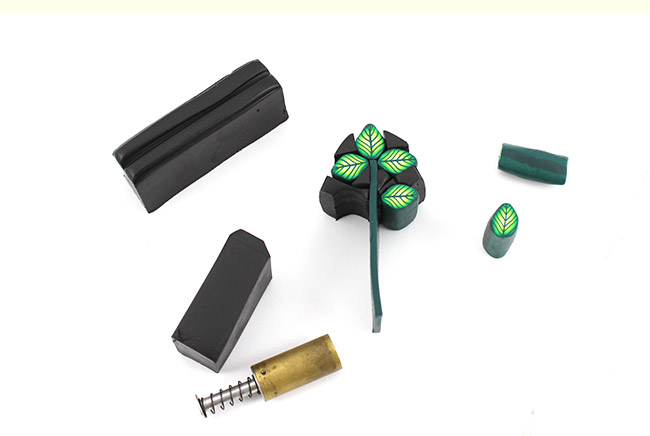 Réaliser une cane feuille en pâte Fimo : Etape 12