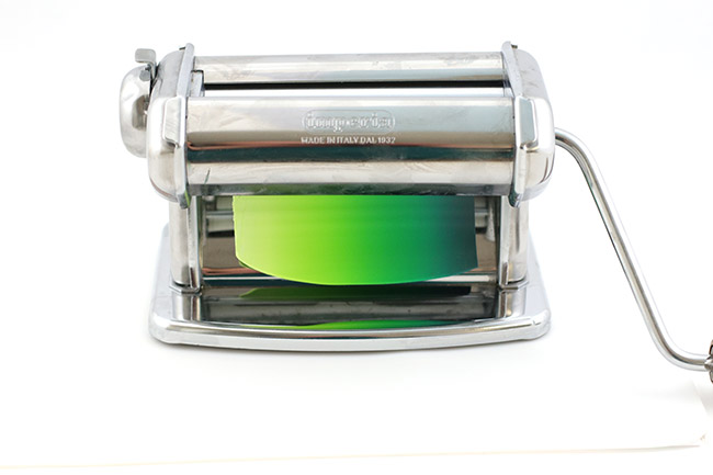 Réaliser une cane feuille en pâte Fimo : Etape 2