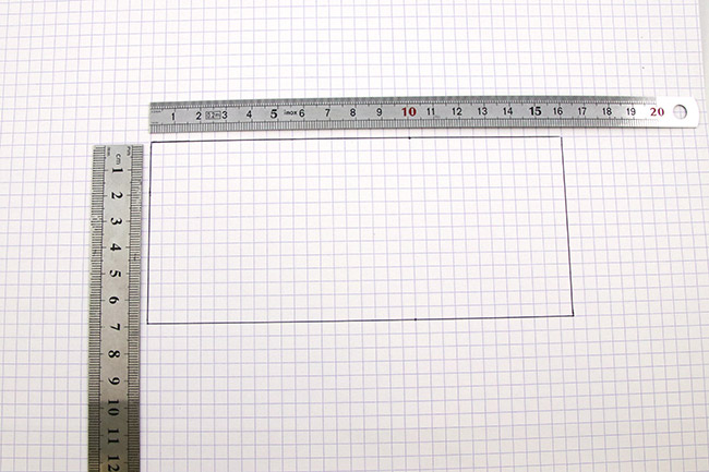 Pochette Fimo effet cuir : Etape 1