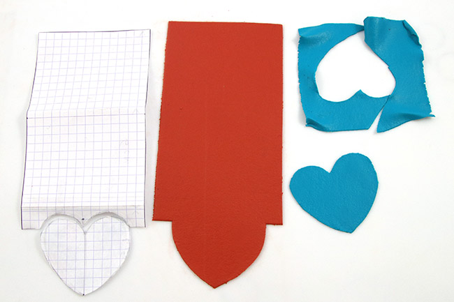 Pochette Fimo effet cuir : Etape 5