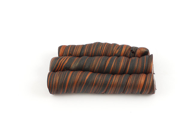 Coeur en résine UV Led et polymère effet bois d'ébène : Etape 4