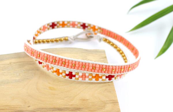 bracelet miyuki wrap