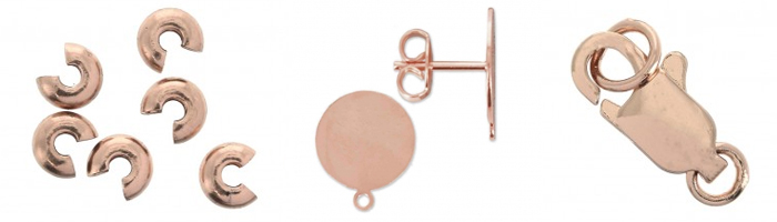 finition dorée rose