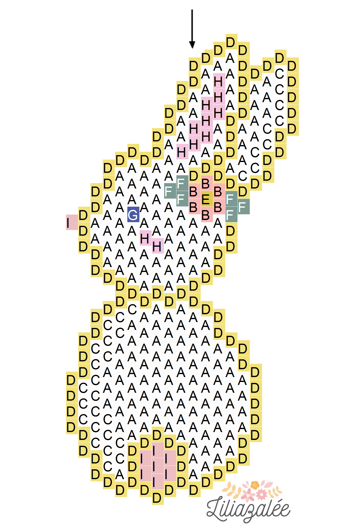 Kit Broderie Perles Lapin De Pâques Sur Bois - à Faire Soi-même (DIY) - Marque Wonderland - Neuf