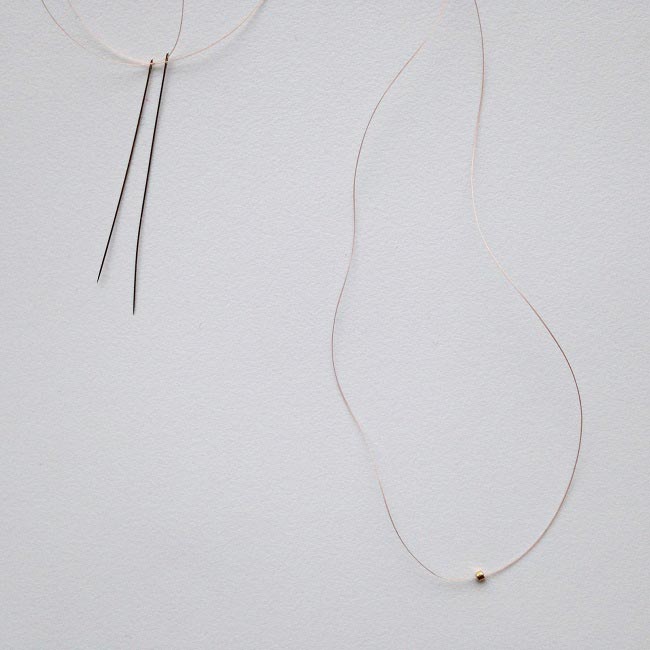 Broche en perles Miyuki motif tipi par Rose Moustache : Etape 2 Broche en perles Miyuki motif tipi par Rose Moustache : Etape 2