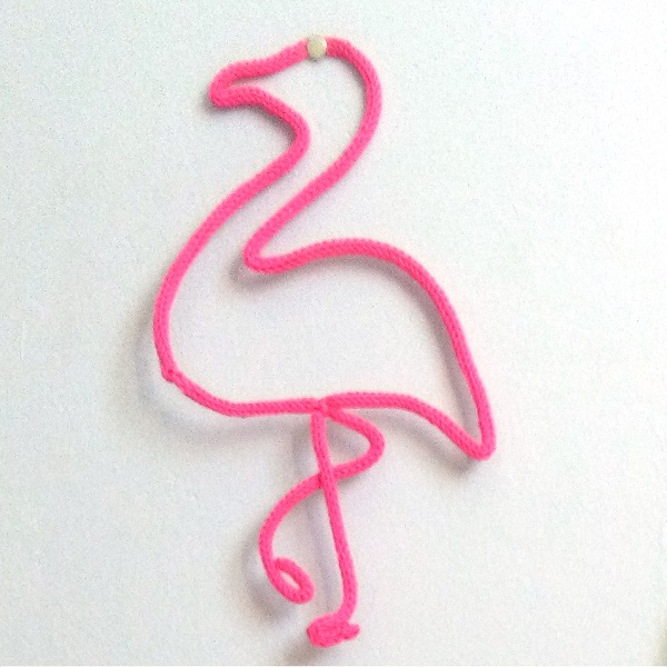Diy Deco Realiser Un Flamand Rose Au Tricotin Perles Co