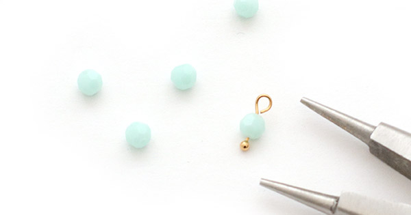 Schéma Former une boucle sur un clou ou une tige pour bijoux Schéma Former une boucle sur un clou ou une tige pour bijoux