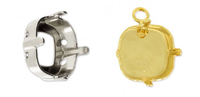 les diff&eacute;rentes sertis griffes