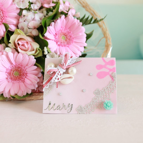 Schéma DIY Mariage : créer des marque-places shabby chic Schéma DIY Mariage : créer des marque-places shabby chic