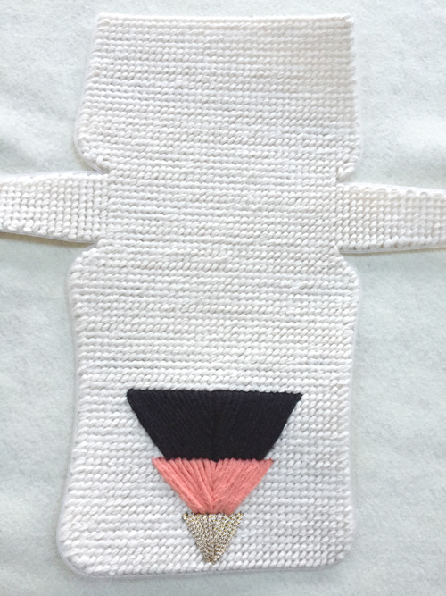 Pochette Canevas et laine Natura XL : Etape 6