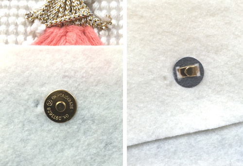 Pochette Canevas et laine Natura XL : Etape 7