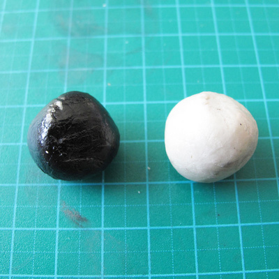 Bague Constellation Pâte Ceralun et Cabochons PureCrystal : Etape 1