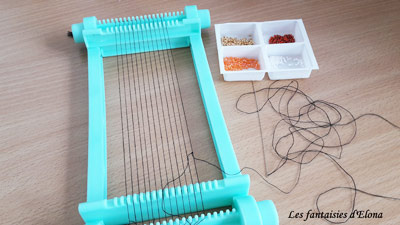 Bague tissage de Miyuki Delicas : Etape 4 Bague tissage de Miyuki Delicas : Etape 4