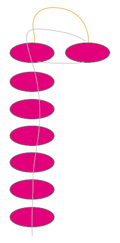 Bagues tissage de perles rectangle Miyuki : Etape 3 Bagues tissage de perles rectangle Miyuki : Etape 3