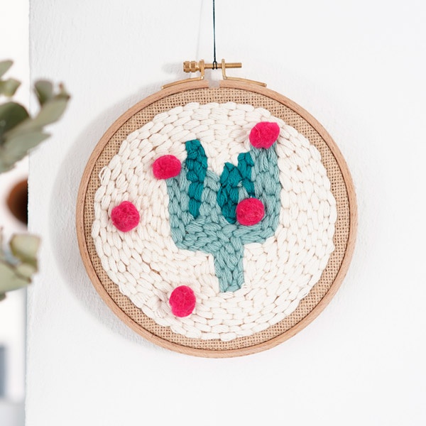 Initiation à la Broderie Punch Needle par Julie Robert x Perles & Co