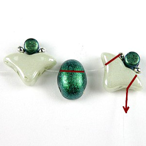 DIY Miroir de poche en perles en verre par Puca® : Etape 2