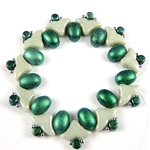 DIY Miroir de poche en perles en verre par Puca® : Etape 3