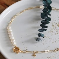 collier perle eau douce