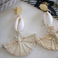 boucles oreilles coquillages