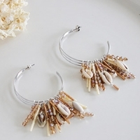 boucles oreilles coquillages