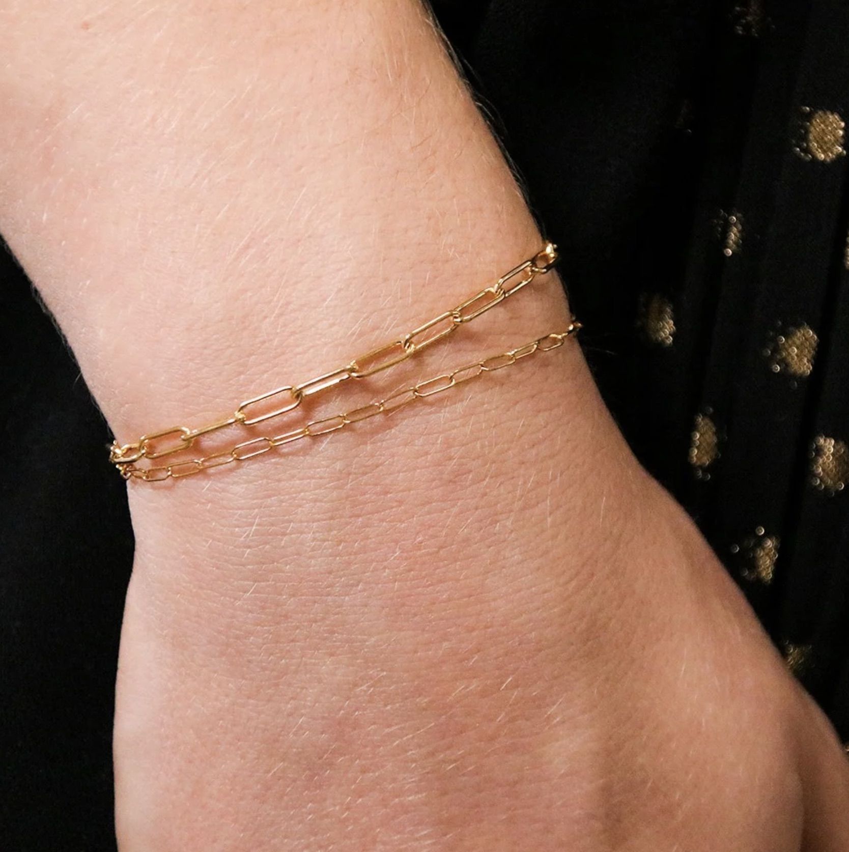 Chaîne maille rectangle