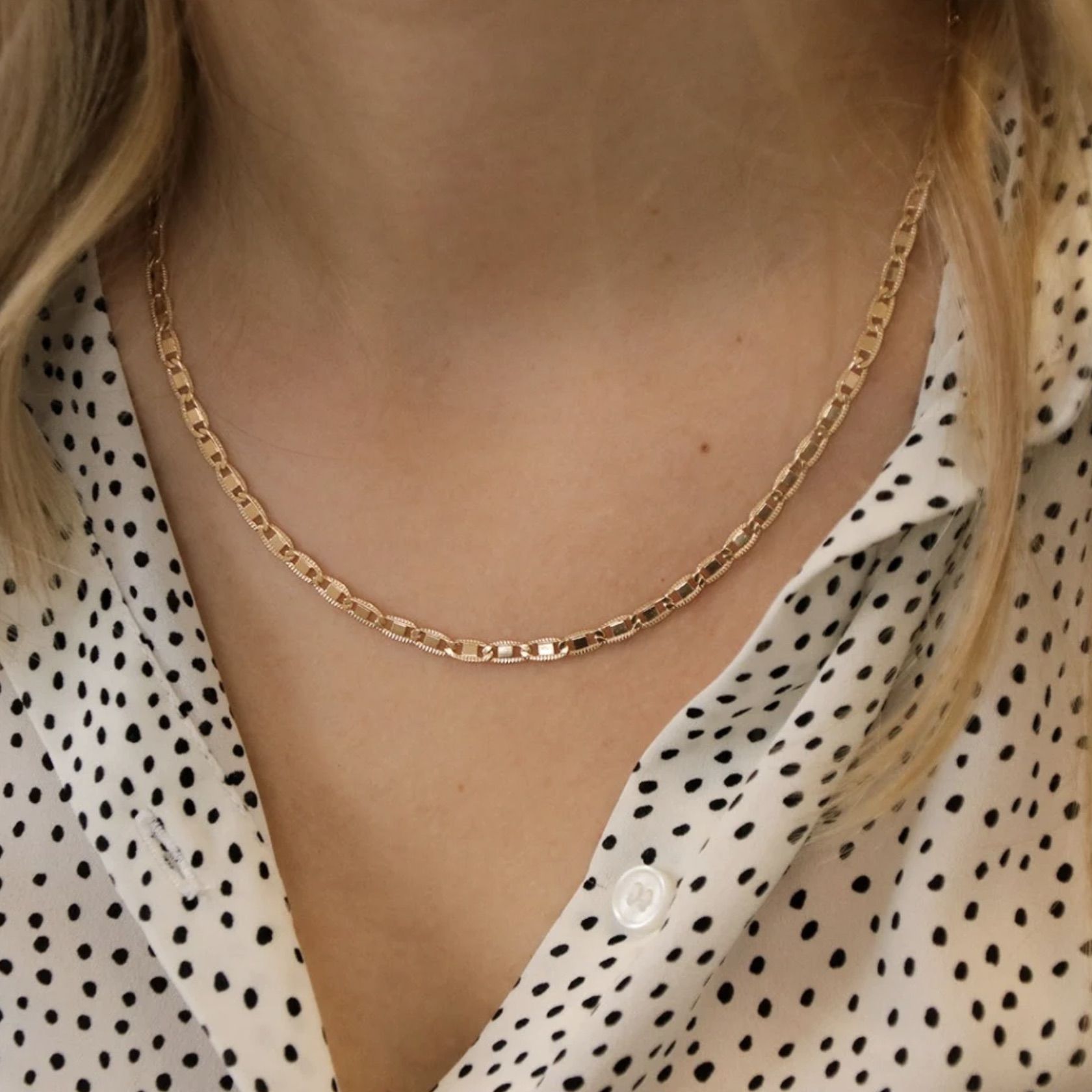 Chaîne maille fantaisie