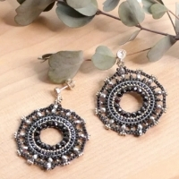 boucles oreilles geodes