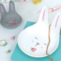 coupelle bijoux lapin