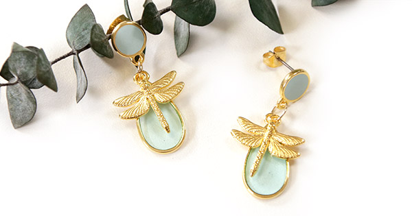 Schéma DIY 2 paires de boucles d'oreilles à choisir parmi 4 modèles