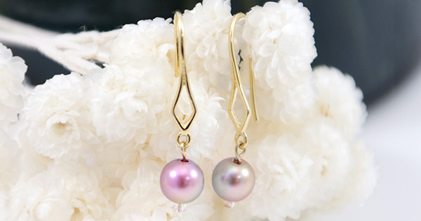 DIY Boucles d'oreilles pendantes simples perles Miyuki couleurs du ciel couchant