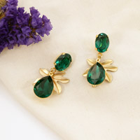 Boucles d'oreilles Swarovski Emerald Ignite
