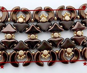 DIY Bracelet Hallie avec perles en verre par Puca® : Etape 14 DIY Bracelet Hallie avec perles en verre par Puca® : Etape 14