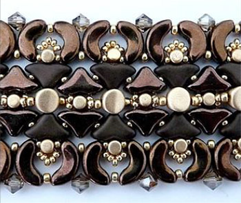 DIY Bracelet Hallie avec perles en verre par Puca® : Etape 18 DIY Bracelet Hallie avec perles en verre par Puca® : Etape 18