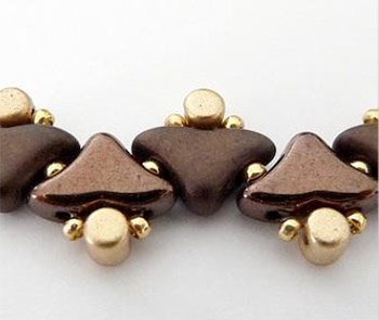 DIY Bracelet Hallie avec perles en verre par Puca® : Etape 5 DIY Bracelet Hallie avec perles en verre par Puca® : Etape 5