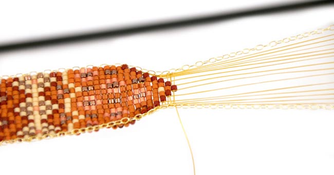 Utiliser de la cha&icirc;ne en m&eacute;tal comme fil de cha&icirc;ne