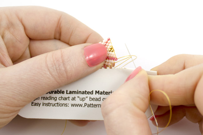 Miyuki Armband weben Peyote Paar Perlen - Perles & Co