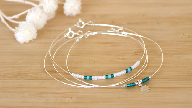 Bracelet joncs en argent 925 final