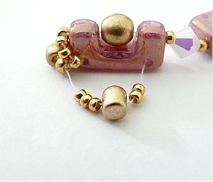 Bracelet Taylor avec des perles Telos par Puca : Etape 8