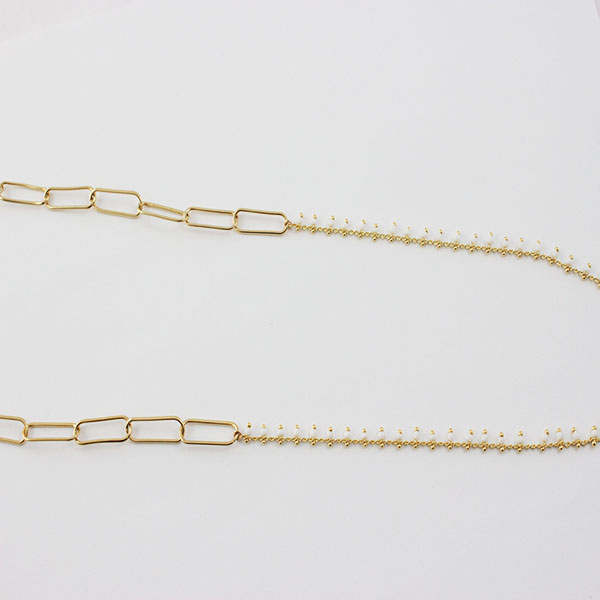 Tuto Bijou Femme - Chaine à lunettes grosse maille vintage : Etape 2 Tuto Bijou Femme - Chaine à lunettes grosse maille vintage : Etape 2