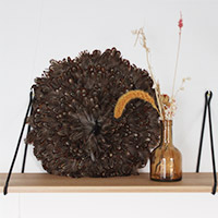 DIY Jujuhat d�coration murale boh�me avec des plumes