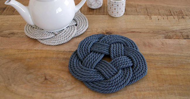 dessous de plat noeud piton